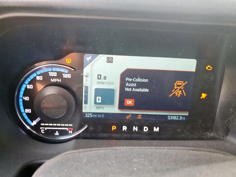 1FMEE5BP8PLB45080 - 2023 FORD BRONCO BASE ლურჯი ფოტო 9