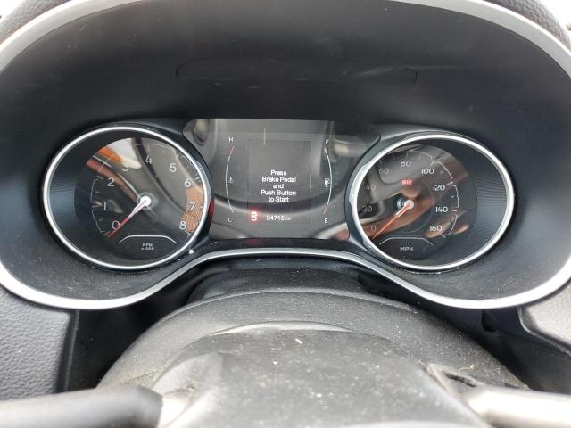 3C4NJCBB1MT563988 - 2021 JEEP COMPASS LATITUDE RED photo 9