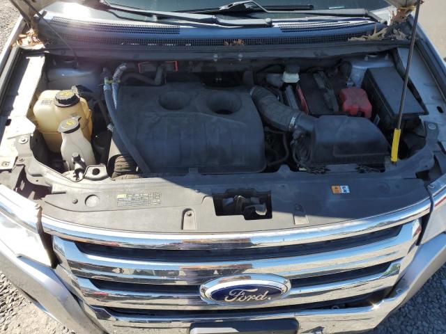 2FMDK3J90DBB30712 - 2013 FORD EDGE SEL Srebrny zdjęcie 12