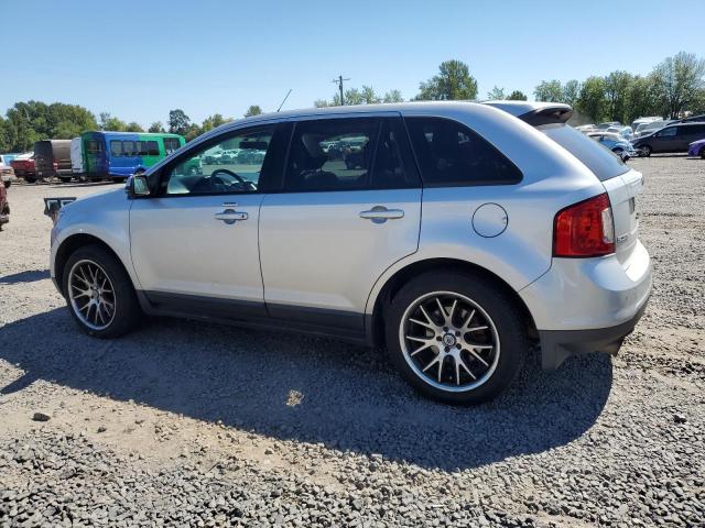 2FMDK3J90DBB30712 - 2013 FORD EDGE SEL Srebrny zdjęcie 2