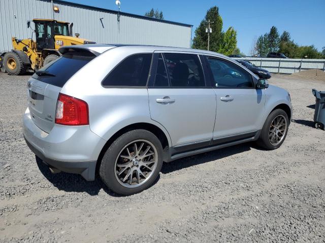 2FMDK3J90DBB30712 - 2013 FORD EDGE SEL Srebrny zdjęcie 3