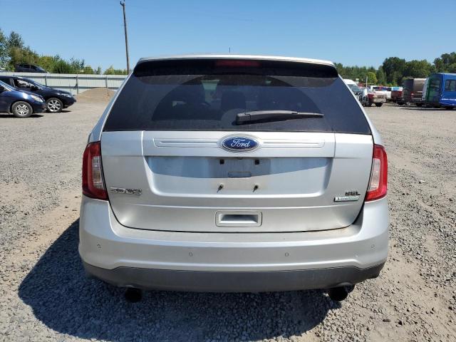 2FMDK3J90DBB30712 - 2013 FORD EDGE SEL Srebrny zdjęcie 6