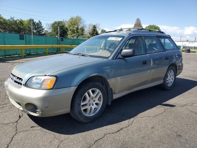 4S3BH675XY7654920 - 2000 SUBARU LEGACY OUTBACK AWP 绿色 照片 1