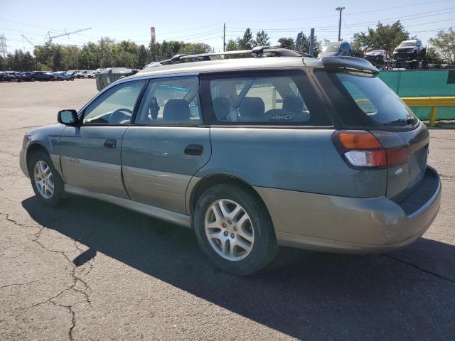 4S3BH675XY7654920 - 2000 SUBARU LEGACY OUTBACK AWP 绿色 照片 2
