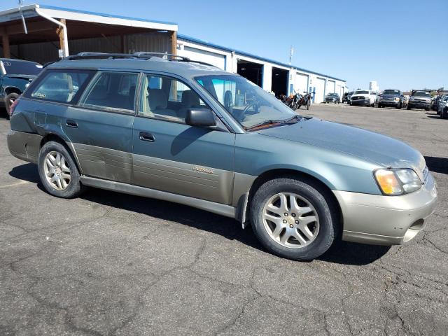 4S3BH675XY7654920 - 2000 SUBARU LEGACY OUTBACK AWP 绿色 照片 4