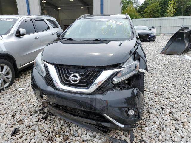 5N1AZ2MH0JN107569 - 2018 NISSAN MURANO S BLACK photo 5