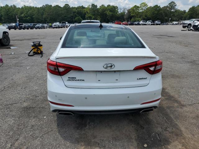5NPE34AF3FH059711 - 2015 HYUNDAI SONATA SPORT WHITE photo 6