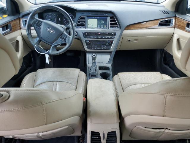 5NPE34AF3FH059711 - 2015 HYUNDAI SONATA SPORT WHITE photo 8