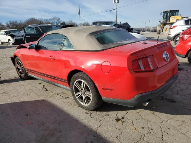 1ZVBP8EM2B5126619 - 2011 FORD MUSTANG RED photo 2