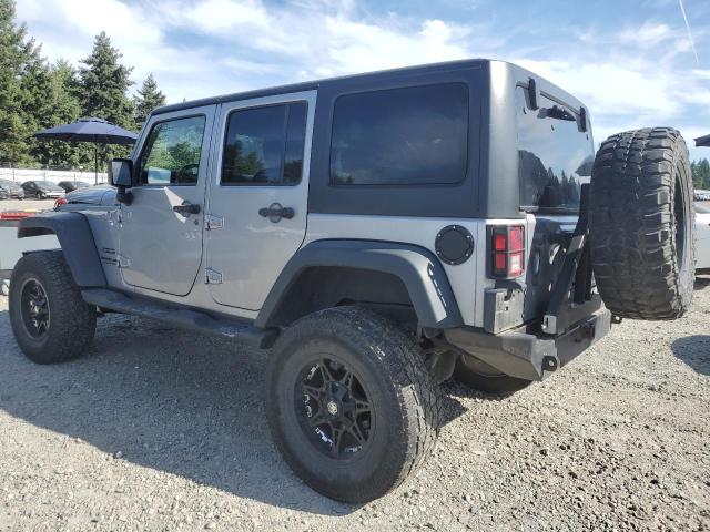 1C4BJWDG9FL523007 - 2015 JEEP WRANGLER U SPORT SILVER photo 2