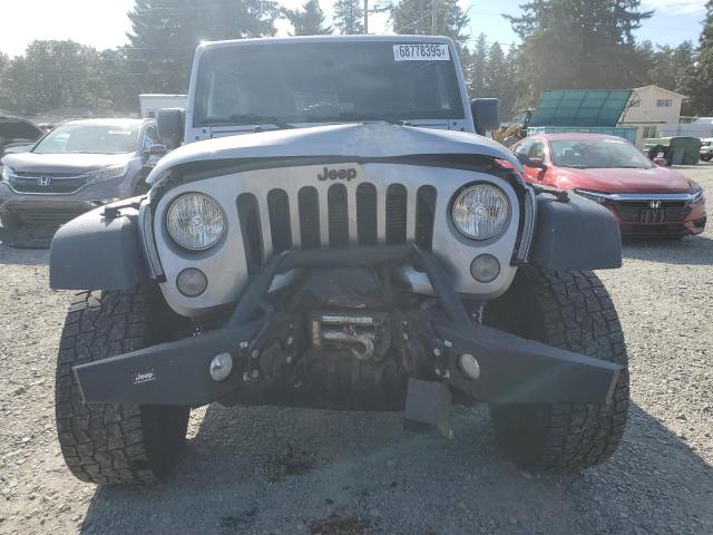 1C4BJWDG9FL523007 - 2015 JEEP WRANGLER U SPORT SILVER photo 5