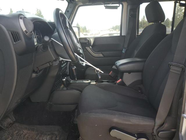 1C4BJWDG9FL523007 - 2015 JEEP WRANGLER U SPORT SILVER photo 7