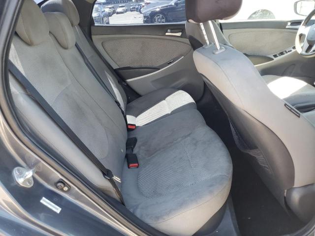 KMHCT4AE4CU200457 - 2012 HYUNDAI ACCENT GLS GRAY photo 10