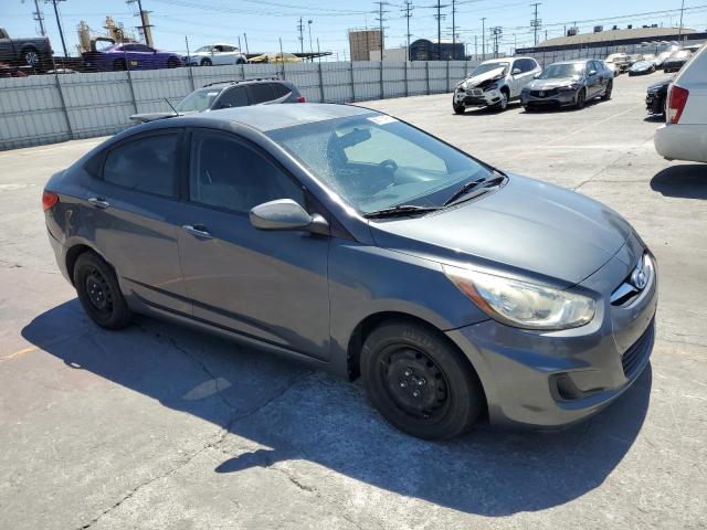 KMHCT4AE4CU200457 - 2012 HYUNDAI ACCENT GLS GRAY photo 4