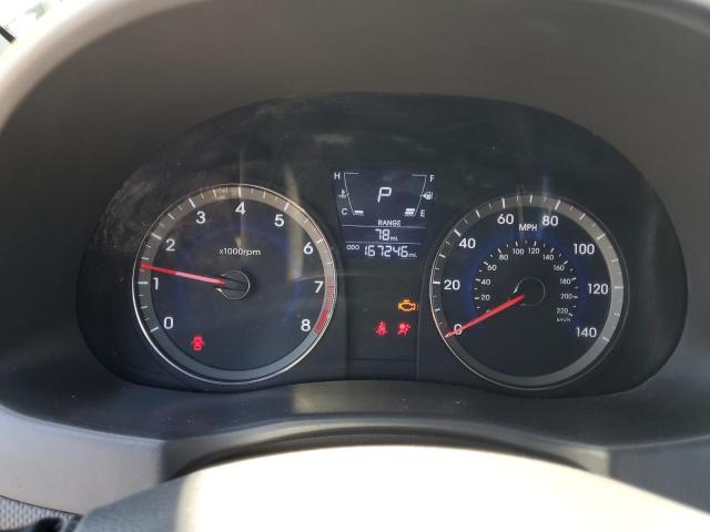 KMHCT4AE4CU200457 - 2012 HYUNDAI ACCENT GLS GRAY photo 9