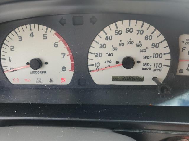 5TEGN92N21Z808378 - 2001 TOYOTA TACOMA DOUBLE CAB PRERUNNER SILVER photo 9