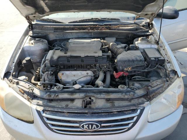 KNAFE121585551348 - 2008 KIA SPECTRA EX SILVER photo 11