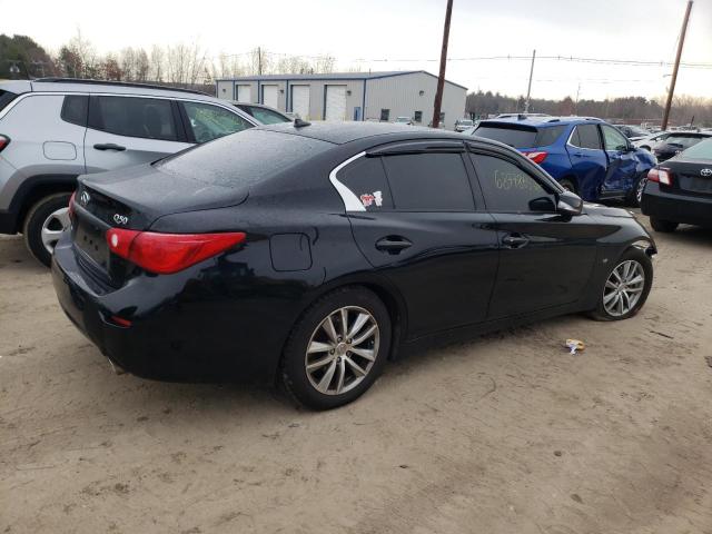 JN1BV7AR2FM408603 - 2015 INFINITI Q50 BASE BLACK photo 3