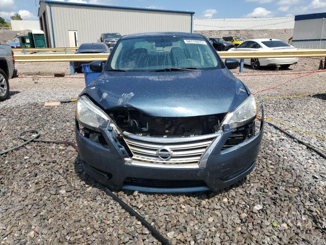 1N4AB7AP7DN909628 - 2013 NISSAN SENTRA S BLUE photo 5