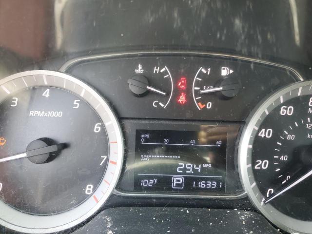 1N4AB7AP7DN909628 - 2013 NISSAN SENTRA S BLUE photo 9