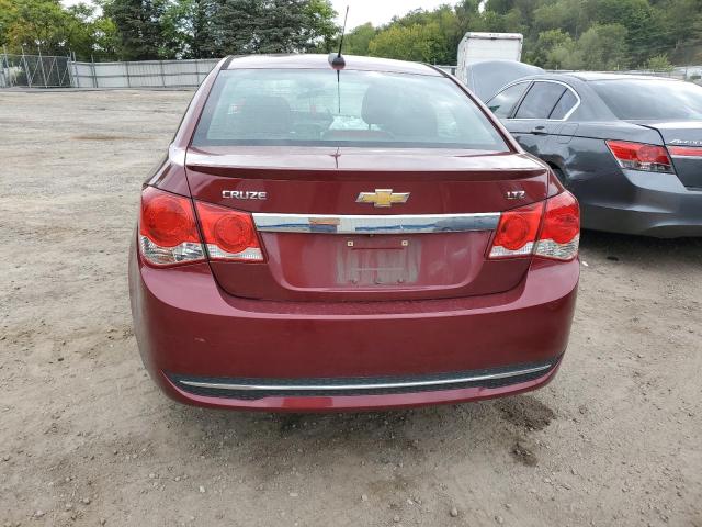 1G1PG5SB8F7142059 - 2015 CHEVROLET CRUZE LTZ RED photo 6