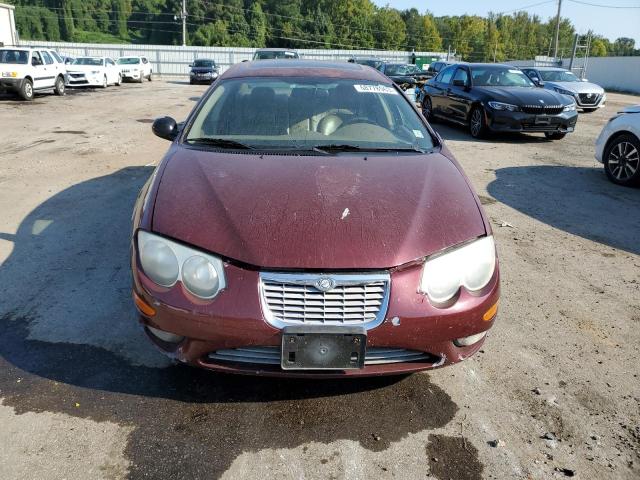 2C3HE66G22H179141 - 2002 CHRYSLER 300M MAROON photo 5