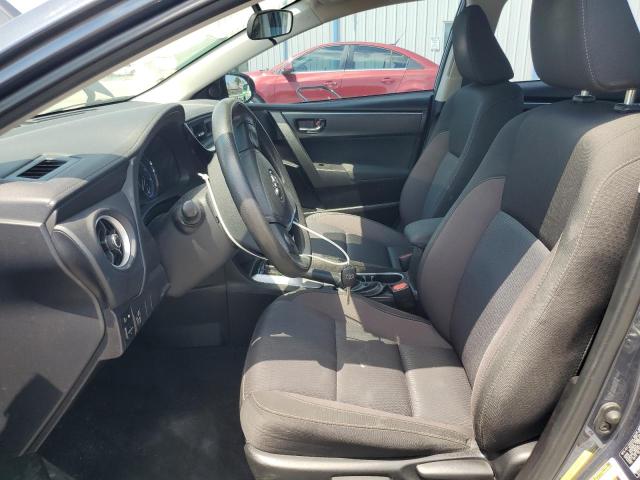 5YFBURHE2JP738794 - 2018 TOYOTA COROLLA L GRAY photo 7