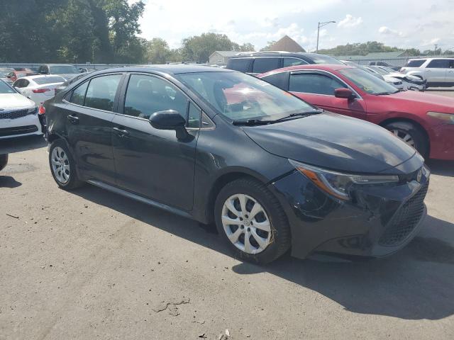 5YFEPMAE1MP178188 - 2021 TOYOTA COROLLA LE BLACK photo 4