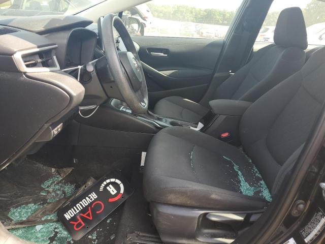 5YFEPMAE1MP178188 - 2021 TOYOTA COROLLA LE BLACK photo 7