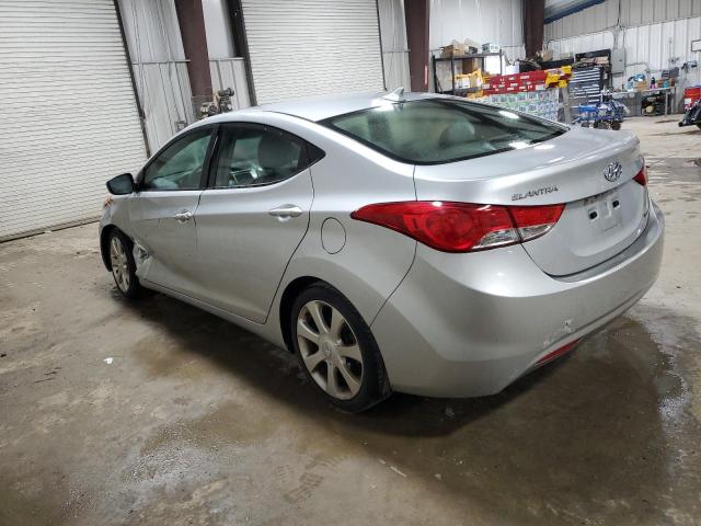 5NPDH4AE0CH099633 - 2012 HYUNDAI ELANTRA GLS SILVER photo 2