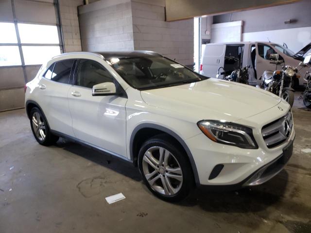 WDCTG4GB7FJ094771 - 2015 MERCEDES-BENZ GLA 250 4MATIC WHITE photo 4