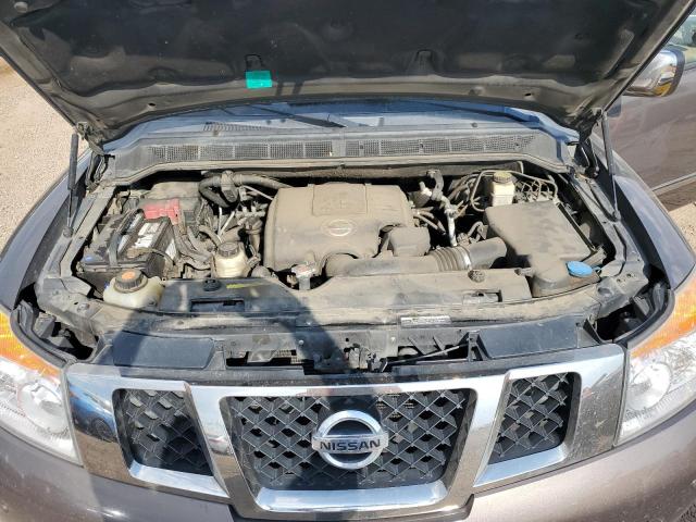5N1AA0NE5FN614989 - 2015 NISSAN ARMADA PLATINUM 棕色 照片 12