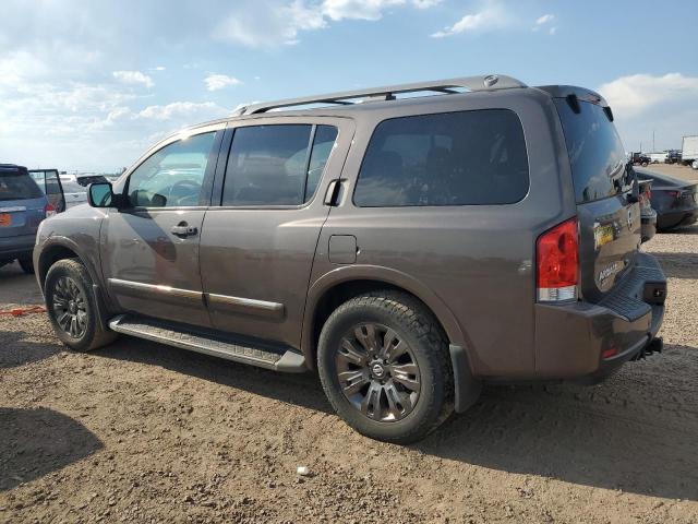 5N1AA0NE5FN614989 - 2015 NISSAN ARMADA PLATINUM 棕色 照片 2