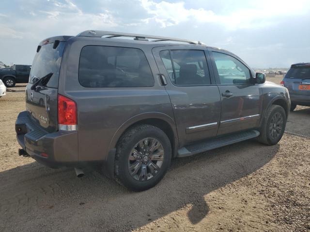 5N1AA0NE5FN614989 - 2015 NISSAN ARMADA PLATINUM 棕色 照片 3