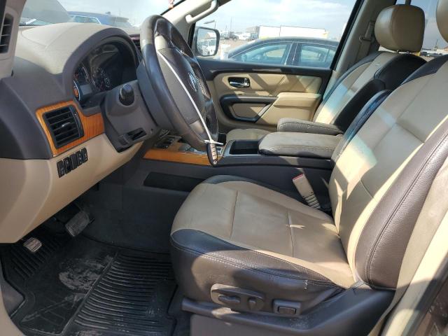 5N1AA0NE5FN614989 - 2015 NISSAN ARMADA PLATINUM 棕色 照片 7