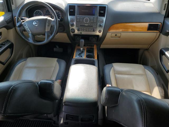 5N1AA0NE5FN614989 - 2015 NISSAN ARMADA PLATINUM 棕色 照片 8