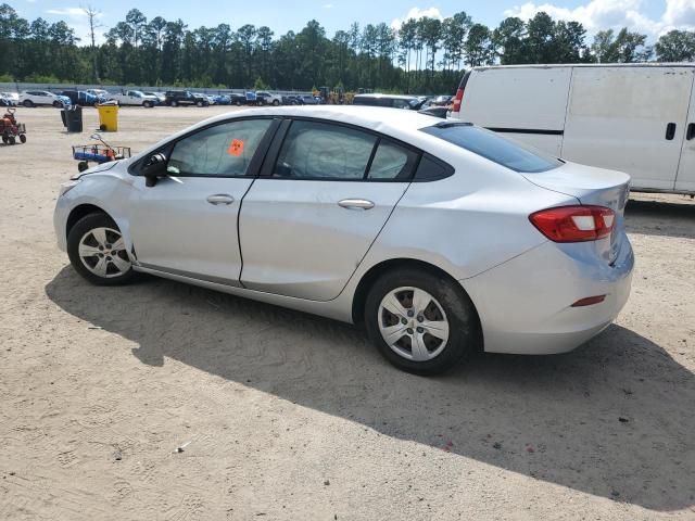 1G1BC5SM7H7201757 - 2017 CHEVROLET CRUZE LS SILVER photo 2