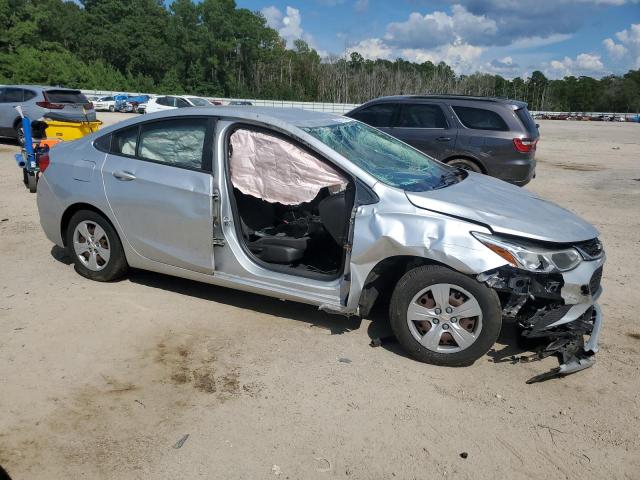 1G1BC5SM7H7201757 - 2017 CHEVROLET CRUZE LS SILVER photo 4