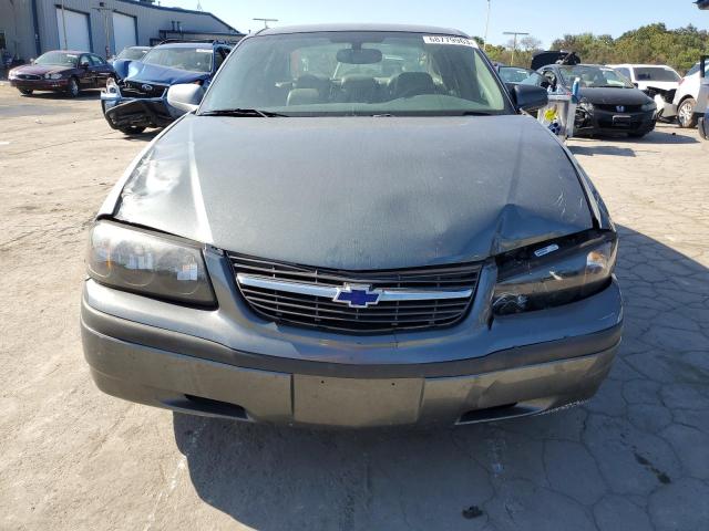 2G1WF52E349217819 - 2004 CHEVROLET IMPALA GRAY photo 5