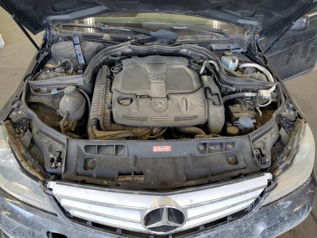 WDDGF8AB8DR258365 - 2013 MERCEDES-BENZ C 300 4MATIC BLACK photo 11