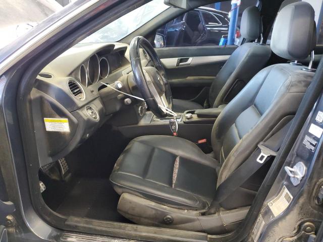 WDDGF8AB8DR258365 - 2013 MERCEDES-BENZ C 300 4MATIC BLACK photo 7