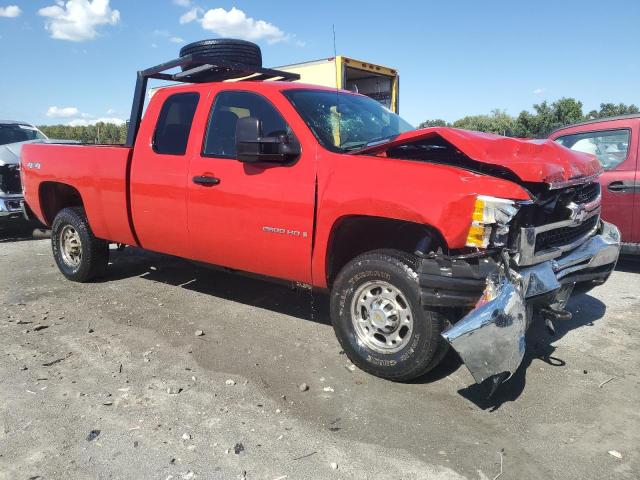 1GCHK59669E162510 - 2009 CHEVROLET SILVERADO K2500 HEAVY DUTY LT RED photo 4