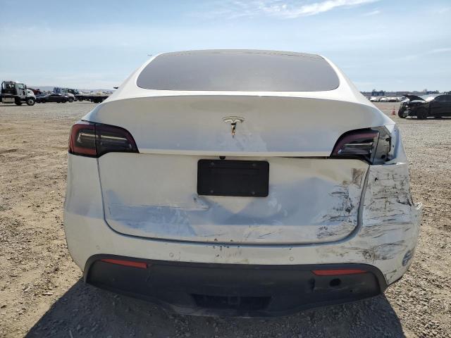 5YJYGDED7MF121469 - 2021 TESLA MODEL Y Ақ фото 6