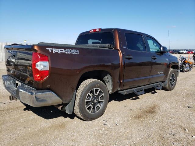 5TFDW5F13HX641627 - 2017 TOYOTA TUNDRA CREWMAX SR5 BROWN photo 3