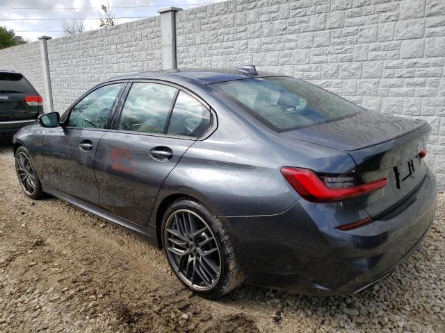 WBA5U9C02LFH02817 - 2020 BMW M340XI GRAY photo 2