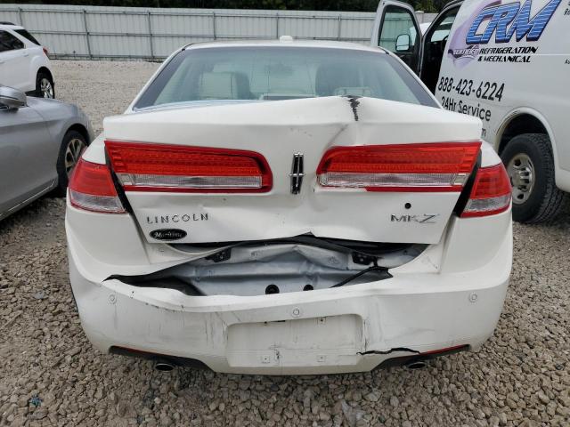 3LNHL2GC5CR828809 - 2012 LINCOLN MKZ WHITE photo 6