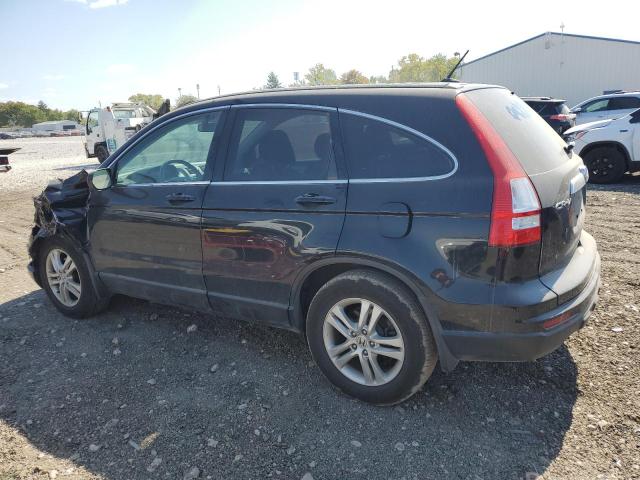 5J6RE4H76BL089294 - 2011 HONDA CR-V EXL BLACK photo 2