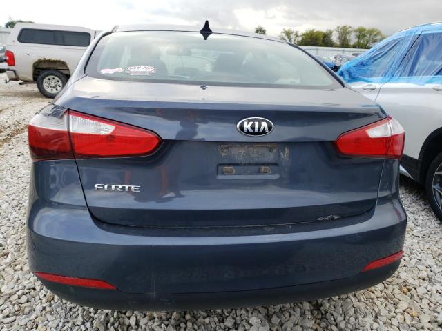 KNAFX4A63E5218747 - 2014 KIA FORTE LX GRAY photo 6