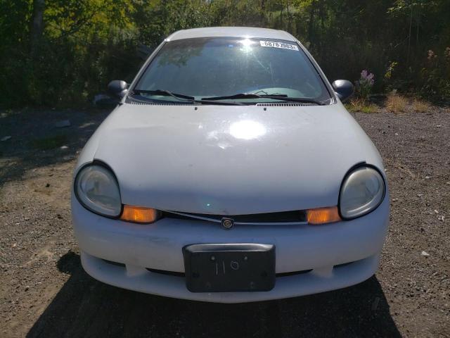 1C3ES46C0YD787694 - 2000 CHRYSLER NEON LE WHITE photo 5