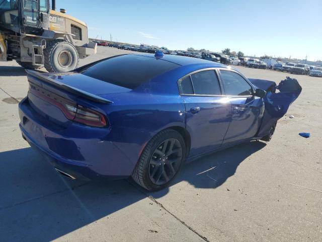 2C3CDXBG5LH134236 - 2020 DODGE CHARGER SXT BLUE photo 3